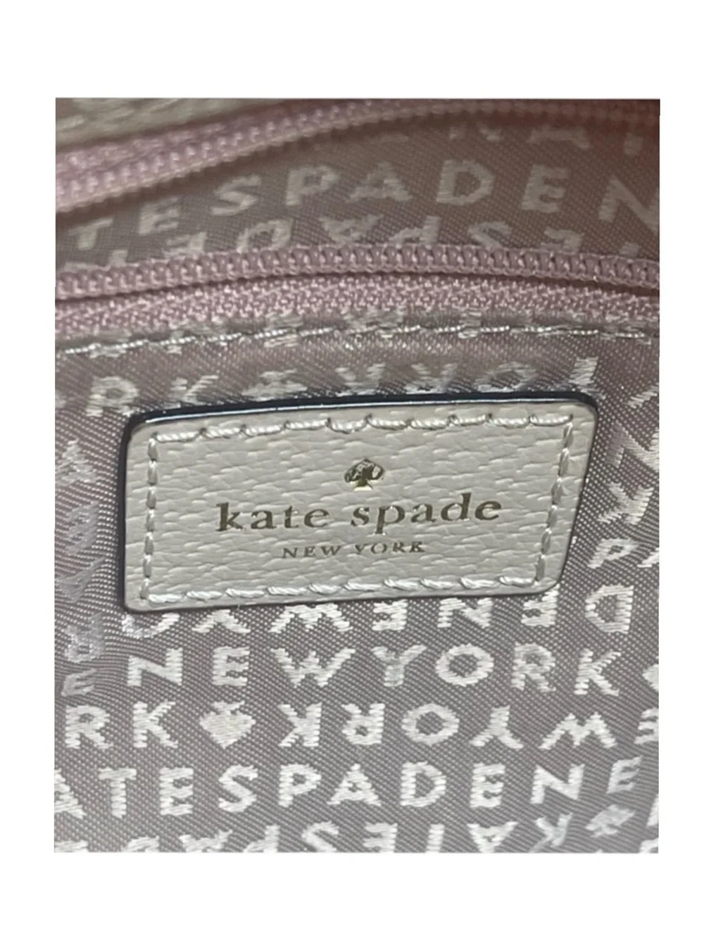 Kate Spade  KSNY Sammi Grove Street Backpack Bag  Rose Cloud Cement  WRKU4894